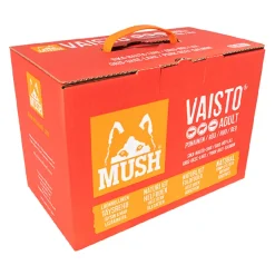 MUSH Vaisto Rød Gris Okse Laks XL 10 kg - Naturligt BARF-foder til hunde