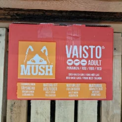 MUSH Vaisto Rød Gris Okse Laks XL 10 kg - Naturligt BARF-foder til hunde