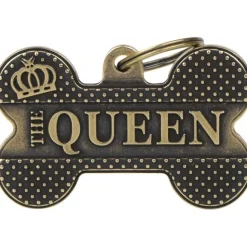 My Family Hundetegn Ben Bronx The Queen XL Guld
