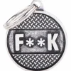 My Family Hundetegn Cirkel Lille F**k Sølv