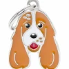 My Family Hundetegn Friends Cockerspaniel Brun hvid
