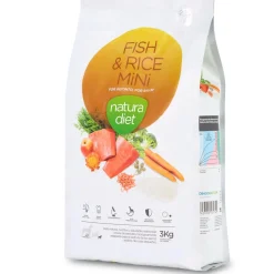 Natura Diet Fisk og Ris Mini Hundefoder 3 kg - Hypoallergenisk