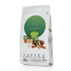Natura Diet Hundefoder Senior +7 12 kg - komplet tørfoder til ældre hunde