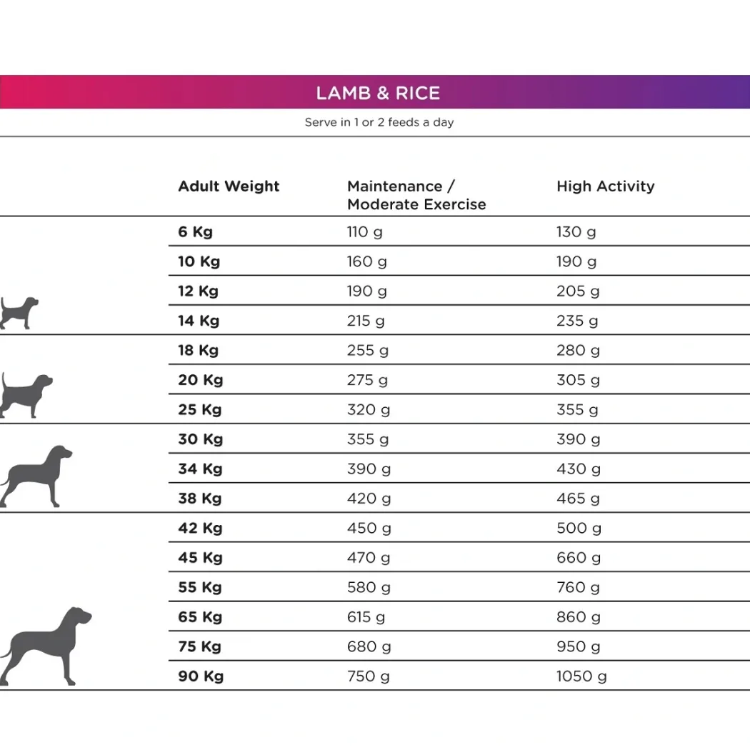 Natura Diet Lam og Ris Hundefoder 12 kg - Sundt foder