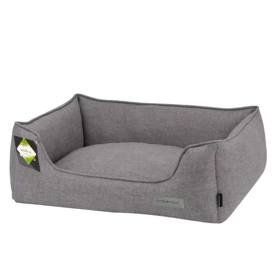 Nordic Paws ECO hundeseng 70x60x19 cm Grå