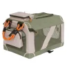 Nordic Paws Foldbart luksus hundebur i stof Army XS - rolig og tryg base