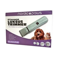 Nordic Paws 4i1 trimmer luksus - effektiv og støjsvag pleje