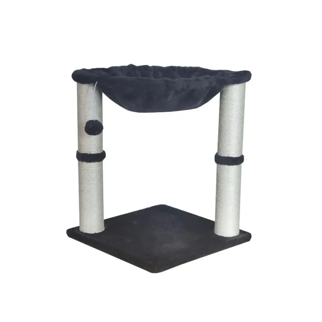 Nordic Paws Kradsetræ med seng Nala Grå 50 cm