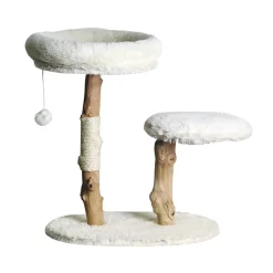 Nordic Paws Kradsetræ Wildwood 2 - kompakt kradsemøbel i naturligt design