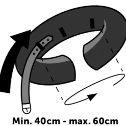 Oppustelig halskrave XS 15-20 cm