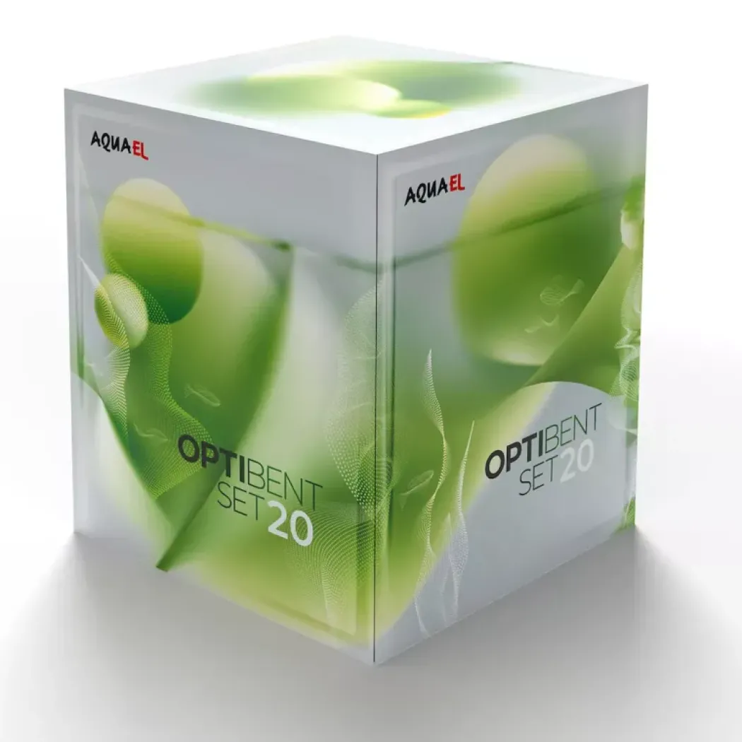 OptiBent Sæt Day and Night 20 L 25x25x30 cm Sort