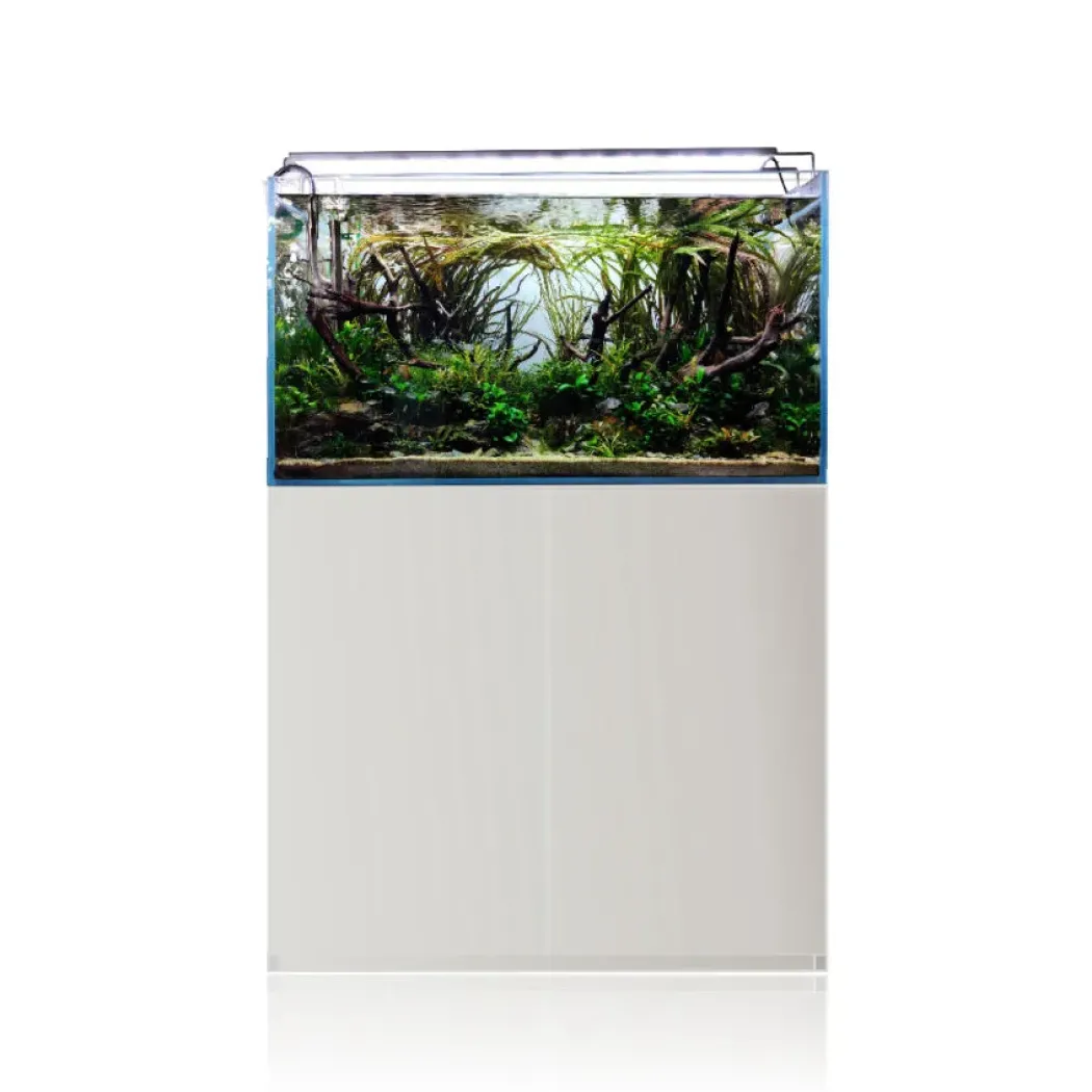 Optical White Glas Akvarium 230 Liter
