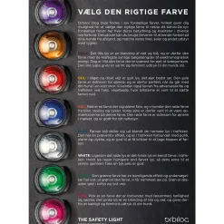 Orbiloc hundelygte Lyserød