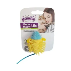 PAWISE Meow Meow Life Mus kattelegetøj - Blød leg med catnip