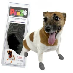 Pawz hundesko X-Small sort 5,1 cm