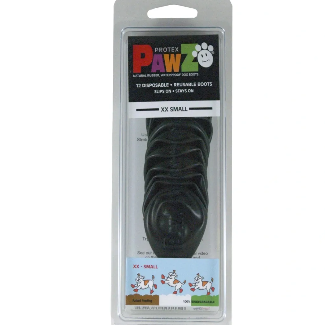 Pawz hundesko XX-Small 3,8 cm sort