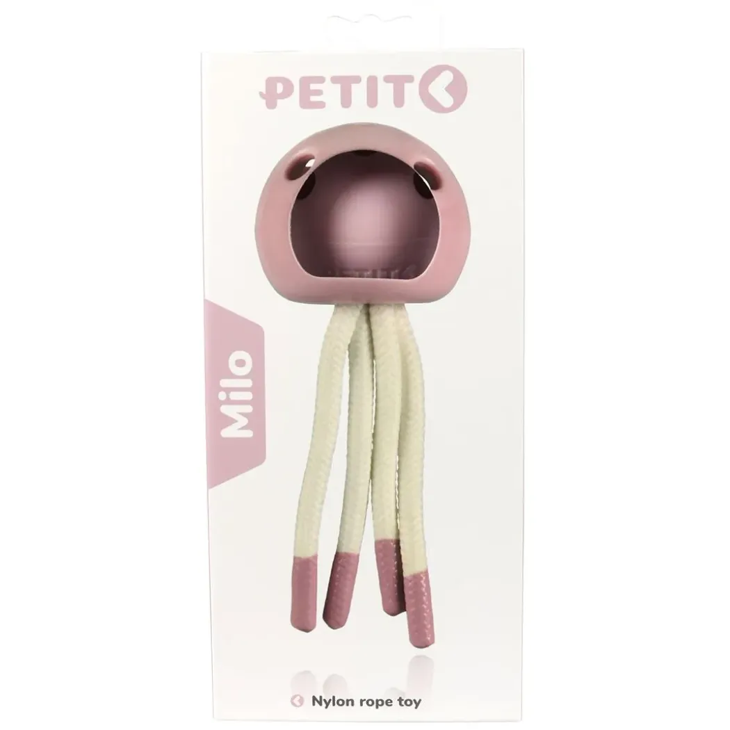 PETIT Hvalpelegetøj MILO Pink 18x7x7 cm - bamse til små hvalpe