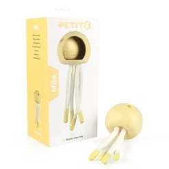 PETIT Hvalpelegetøj MILO Yellow 18x7x7 cm - bamse til små hvalpe