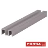 Porsa sølv alu overskinne 120 cm.