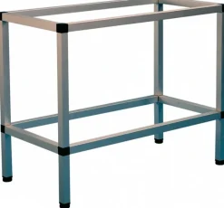 Porsa sølvfarvet akvariebord 63 liter
