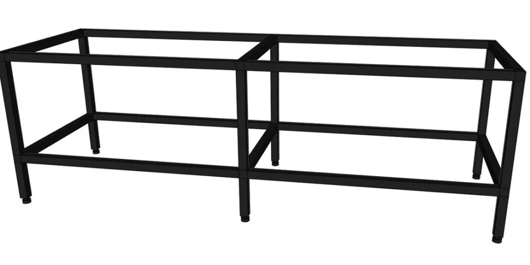 Porsa sort akvariebord 400 liter
