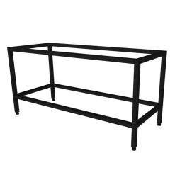 Porsa sort akvariebord 128 liter