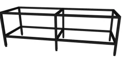Porsa sort akvariebord 600 liter