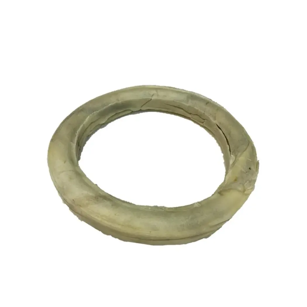 Pressede oksehud tyggering Ø 16 cm 160-165 g - robust hundesnack