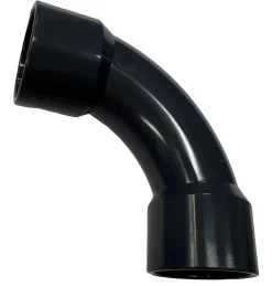 PVC blød vinkel 90 grader 75 mm.