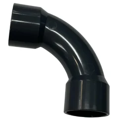 PVC blød vinkel 90 grader 110 mm.