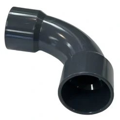 PVC blød vinkel 90 grader 200 mm.
