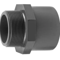 PVC Overgang Med Udvendigt Gevind 20x25x1/2 tomme