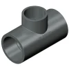 PVC tee 90 grader 63 x 40 mm. (reduceret)