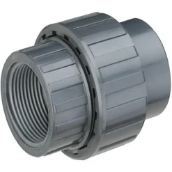PVC Union med 1/2 tomme gevind i den ene ende 20 mm