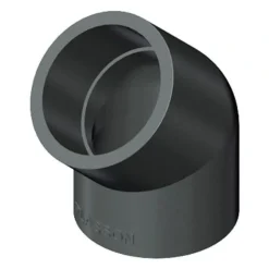 PVC vinkel 45 grader 200 mm.