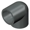 PVC vinkel 90 grader 2 tomme (gevind) 63 mm.