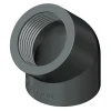 PVC vinkel 45 grader 1/2 tomme (gevind) 20 mm.