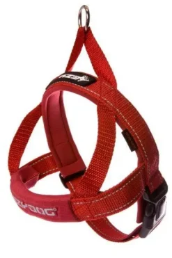 QuickFit sele rød XXS - let og tryg sele til meget små hunde
