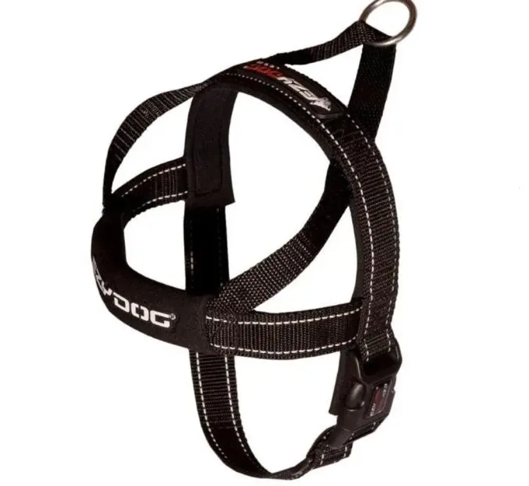 QuickFit sele sort XXS - hurtig og komfortabel sele til små hunde