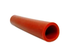 Rød Silicone slange 40 mm 6 cm (50mm udv)