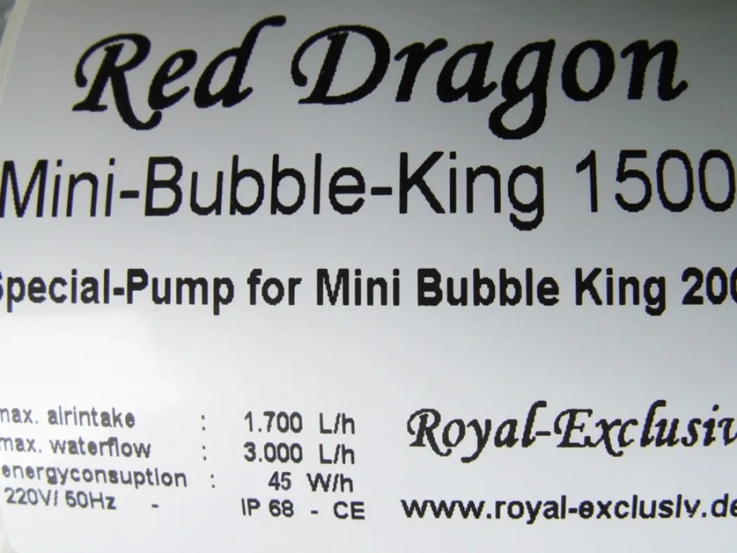 Red Dragon Bubble King Mini 200 VS12