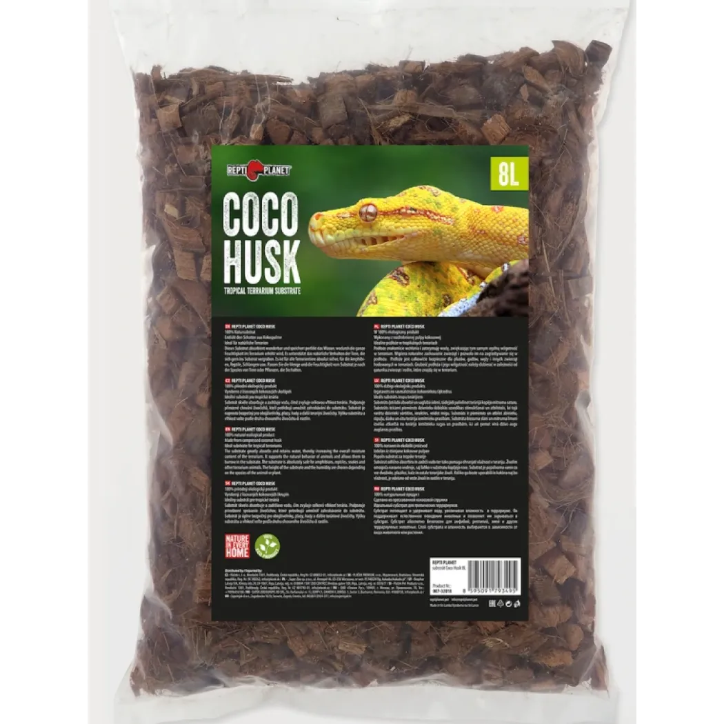 Repti Planet Coco Husk Tropisk Terrariebundlag 8 L