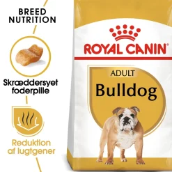 Royal Canin Bulldog Adult 12 kg - tørfoder til voksne hunde
