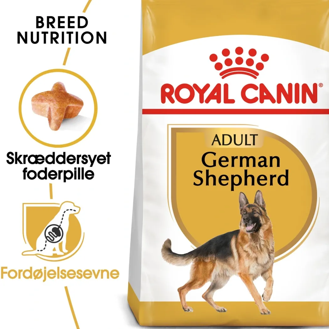 Royal Canin German Shepherd Adult 11 kg - tørfoder til voksne hunde