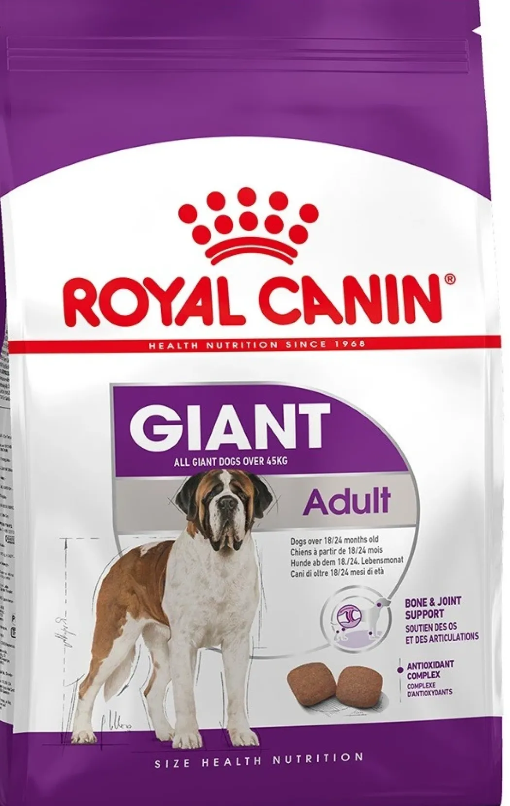 Royal Canin Giant Adult 15 kg - fuldfoder til voksne hunde, over 45 kg