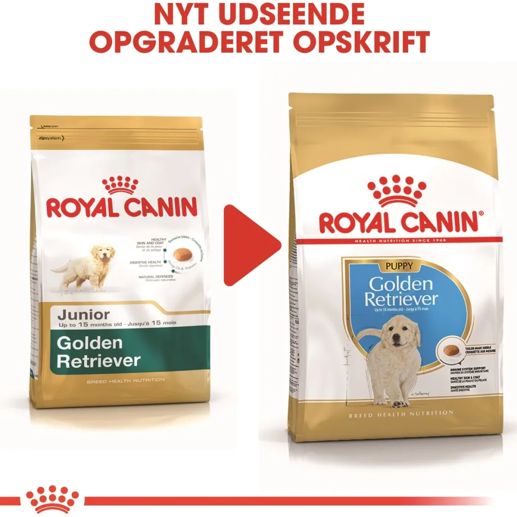 Royal Canin Golden Retriever Puppy 12 kg - tørfoder til hvalpe