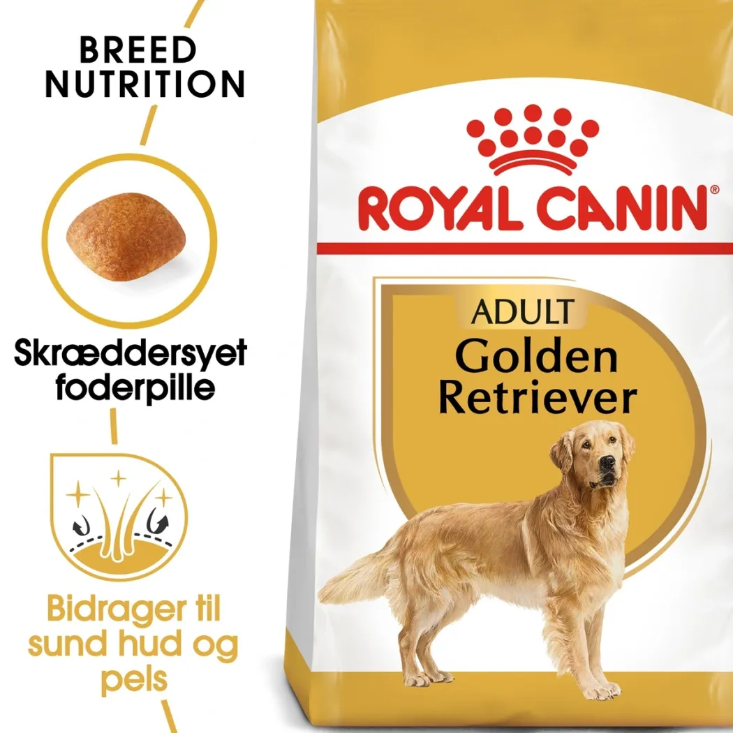 Royal Canin Golden Retriever Adult 12 kg - tørfoder til voksne hunde