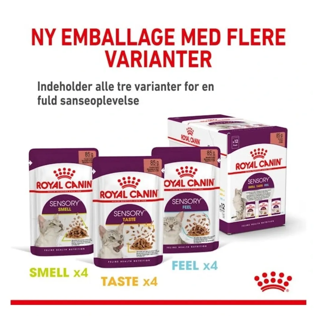 Royal Canin Kattevådmad Sensory Smell Sovs Adult