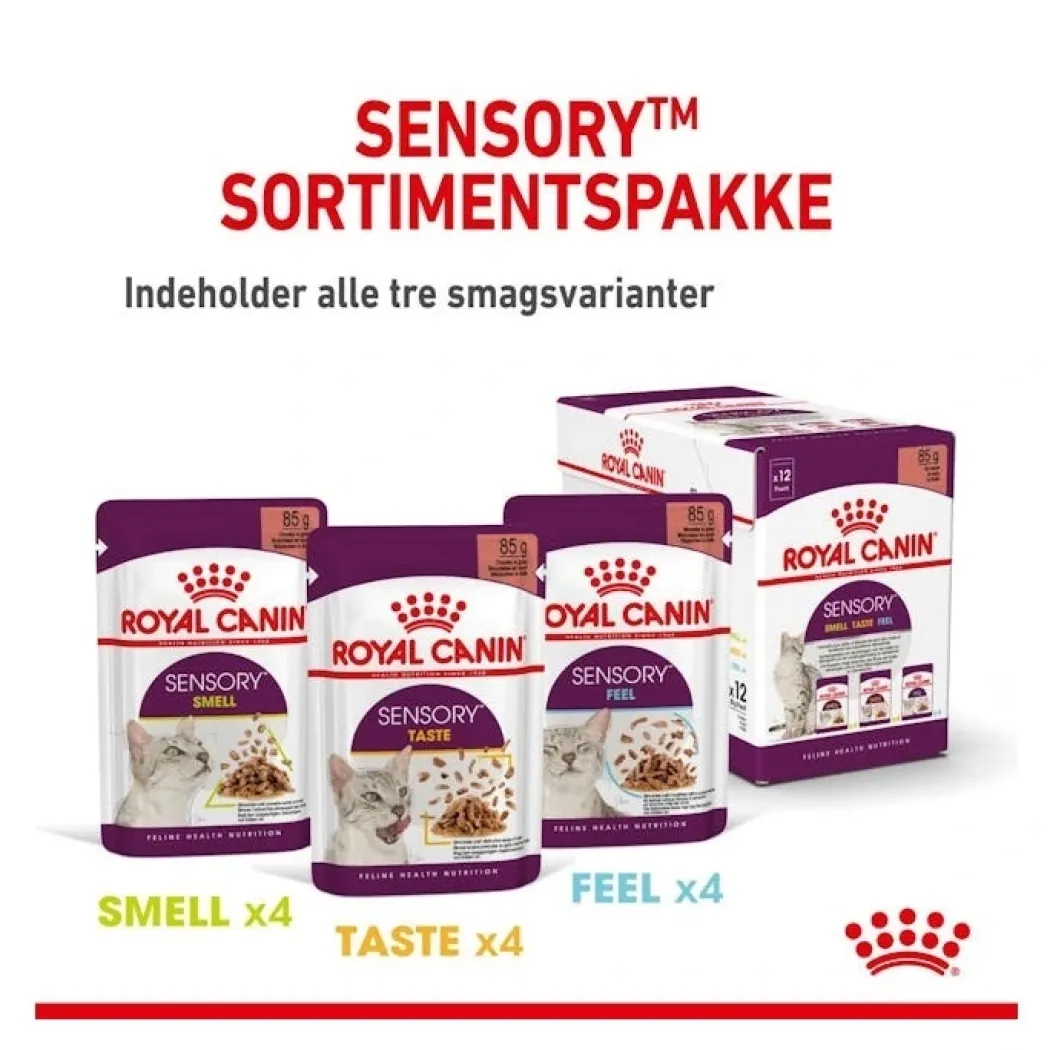 Royal Canin Kattevådmad Sensory Taste Sovs Adult