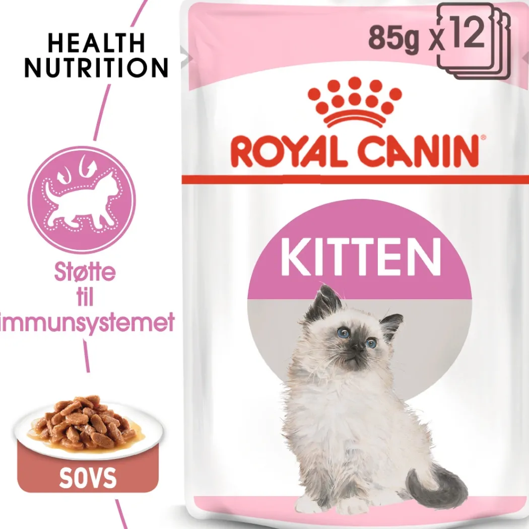 Royal Canin Kitten Sovs - vådfoder 85 g